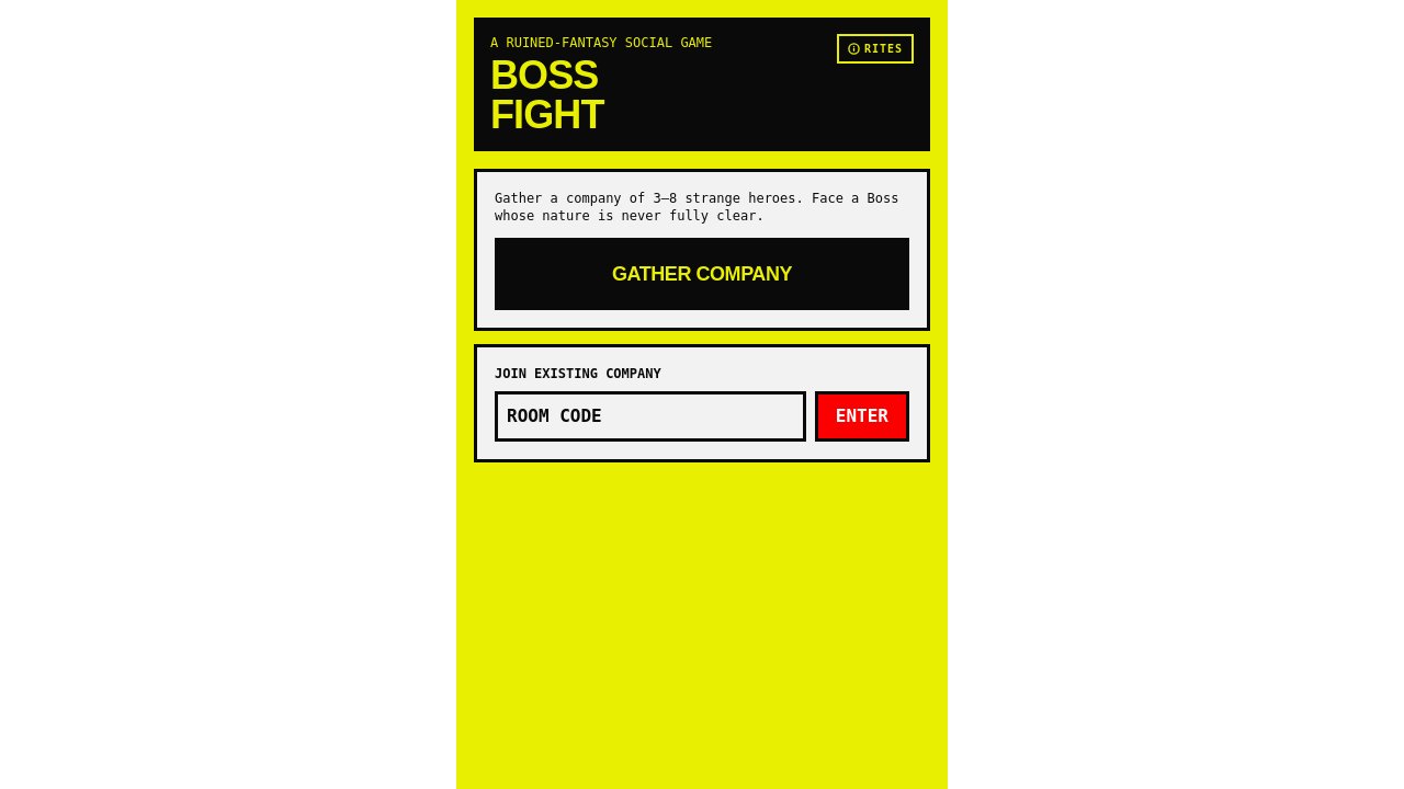 Screenshot of Boss Fight